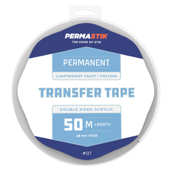 Double Sided Craft Tape | 50m x 12mm - Perma Products Shop - Permastik