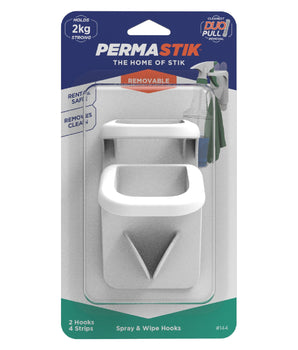 Spray & Wipe Hooks | 2kg Hold - Perma Products Shop - Permastik