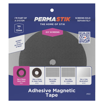Adhesive Magnetic Tape | 5m x 12mm - Perma Products Shop - Permastik
