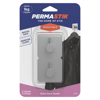 Deco Hooks | Steel - Perma Products Shop - Permastik