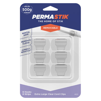 Cord Clips XL | 500g Hold - Perma Products Shop - Permastik