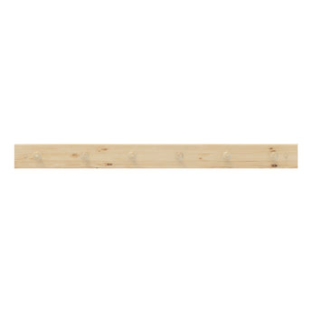 Hook Rack | Natural Pine Board - 6 Hooks - Perma Products Shop - Mode