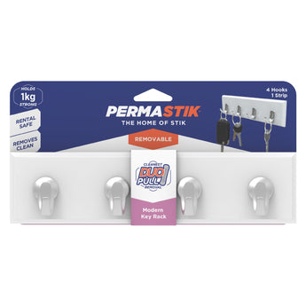 Adhesive Key Rack | Modern - Perma Products Shop - Permastik