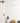 Hat & Coat Rack | White Board - 6 Brushed Nickel Hooks - Perma Products Shop - Mode