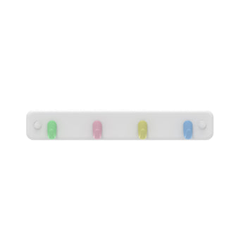 Key Rack | White Board - 4 Pastel Hooks - Perma Products Shop - Mode