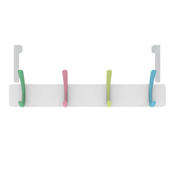 Over Door Hook | White Board - 4 Pastel Hooks - Perma Products Shop - Mode