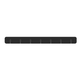 Key Rack | Black Board - 7 Black Hooks - Perma Products Shop - Mode