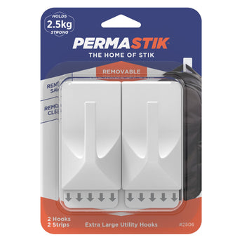 Utility Hooks - XL | 2.5kg Hold - Perma Products Shop - Permastik