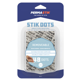 Removable Stik Dots | 10mm - Perma Products Shop - Permastik