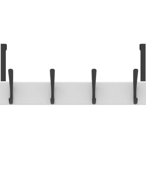 Over Door Hook | White Board - 4 Black Hooks - Perma Products Shop - Mode