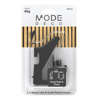 Hat & Coat Hooks | Acoustic Panel | 4 kg Hold - Perma Products Shop - Mode