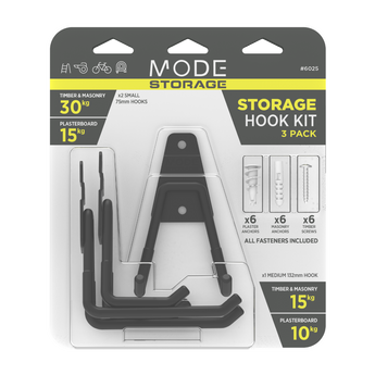 Storage Hook | 3 Heavy Duty Wall Hooks - Perma Products Shop - Mode