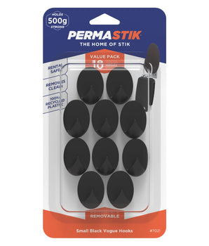 Vogue Hooks - S | 500g Hold - Perma Products Shop - Permastik