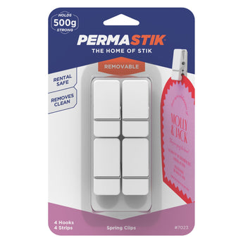 Spring Clips | White - Perma Products Shop - Permastik