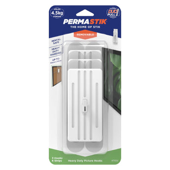 Picture Hooks - Heavy Duty | 4.5kg Hold - Perma Products Shop - Permastik