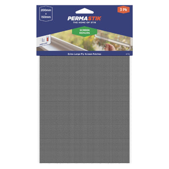 Screen Patches | Adhesive XL - 200mm x 150mm - Perma Products Shop - Permastik