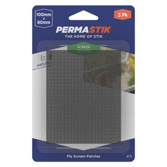 Screen Patches | Adhesive - 100mm x 80mm - Perma Products Shop - Permastik