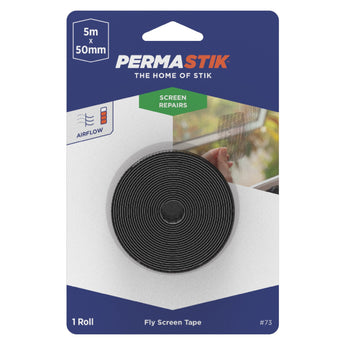 Fly Screen Repair Tape | 50mm x 5m - Perma Products Shop - Permastik