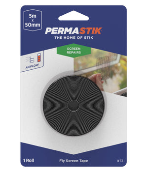 Fly Screen Repair Tape | 50mm x 5m - Perma Products Shop - Permastik