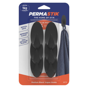 Vogue Hooks - M | 1kg Hold - Perma Products Shop - Permastik