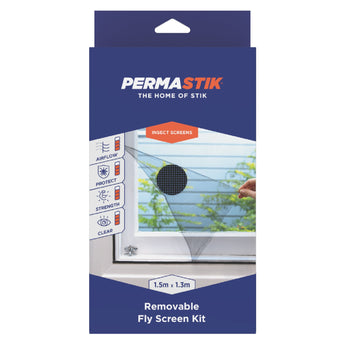 Removable Fly Screen Kit | 1.5m x 1.3m - Perma Products Shop - Permastik