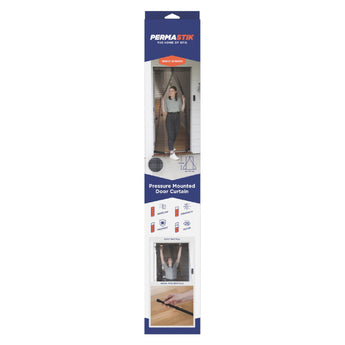 Door Curtain | Pressure Mounted | 100cm x 204cm - Perma Products Shop - Permastik