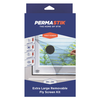 Removable Fly Screen Kit - XL | 2m x 2m - Perma Products Shop - Permastik