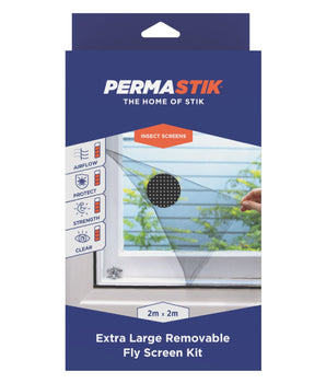 Removable Fly Screen Kit - XL | 2m x 2m - Perma Products Shop - Permastik